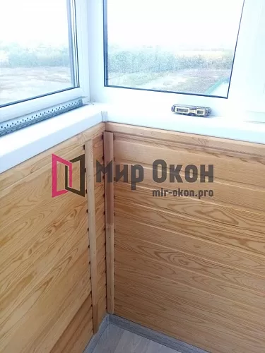 Наши работы-Балкон обшивка32 Наши работы-Балкон обшивка32