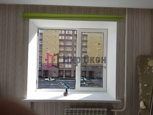 Установленное окно "под ключ" Установленное окно "под ключ"