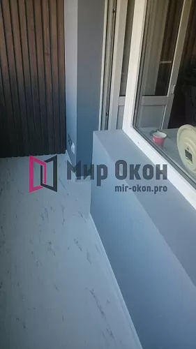 Наши работы-Балкон обшивка9 Наши работы-Балкон обшивка9