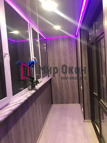 Наши работы-Балкон обшивка3 Наши работы-Балкон обшивка3