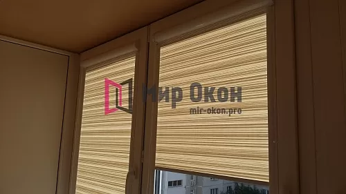 Рулонные шторы на балконный блок Рулонные шторы на балконный блок